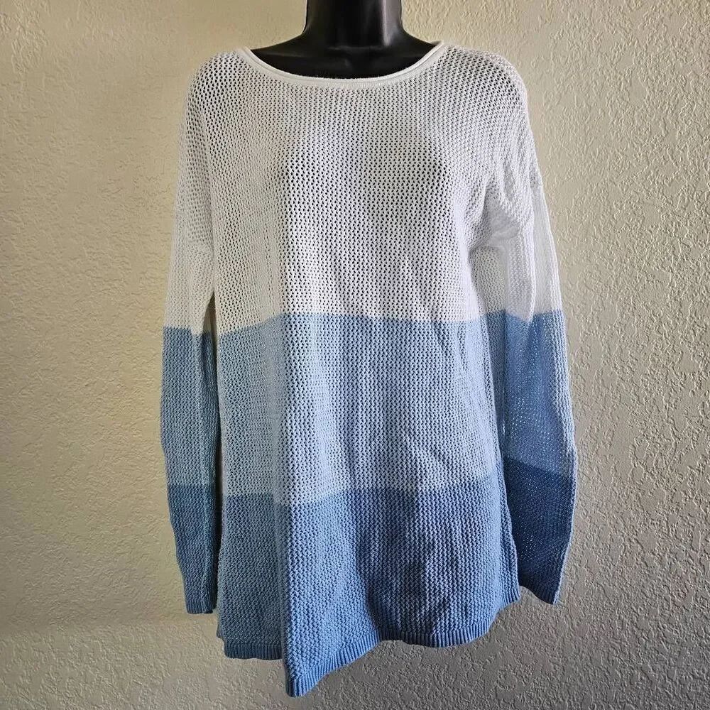 Pendleton Colorblocked Knit Sweater